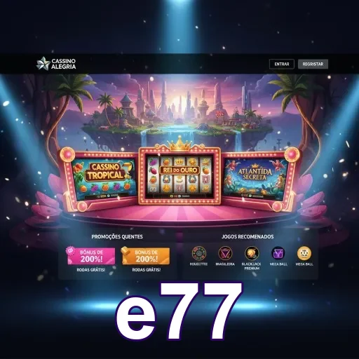 Conte com suporte humano no app oficial e77