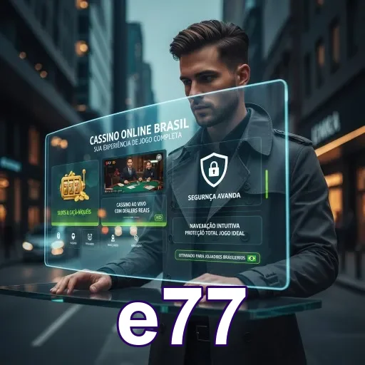 Login no e77 pelo celular com acesso prático e seguro