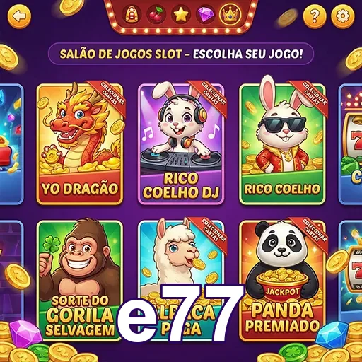 Acesso rápido ao e77 no celular