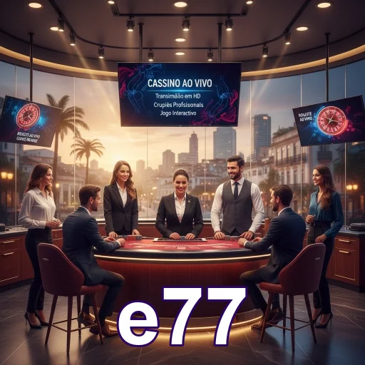 Tela da plataforma e77 no celular com login seguro